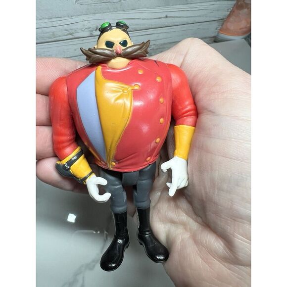 Tomy Dr. Robotnik Eggman Action Figure Toy Sega Sonic‎ The Hedgehog 4" Inch - Picture 2 of 5